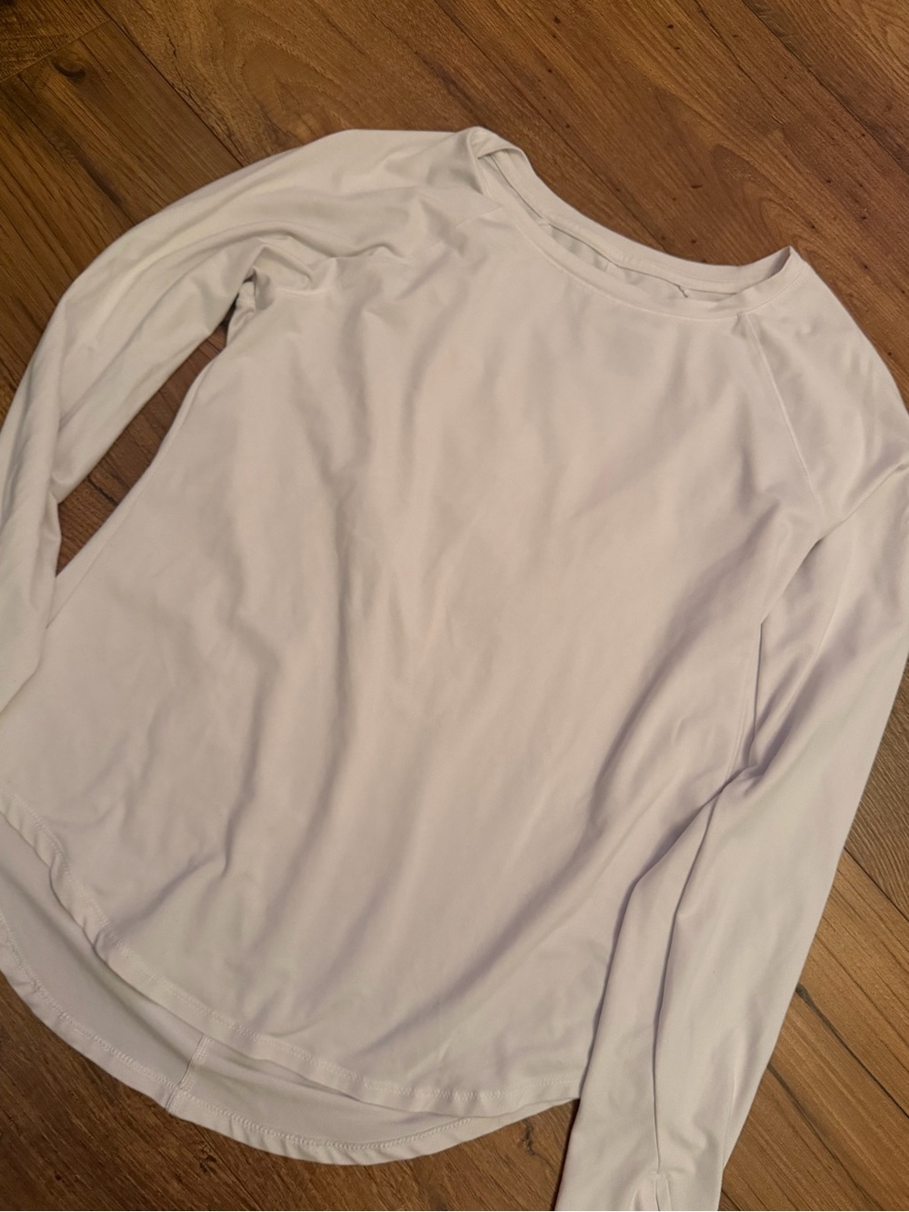 All in motion white long sleeve